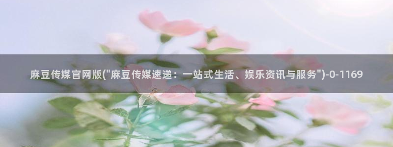 麻豆视频合集整理